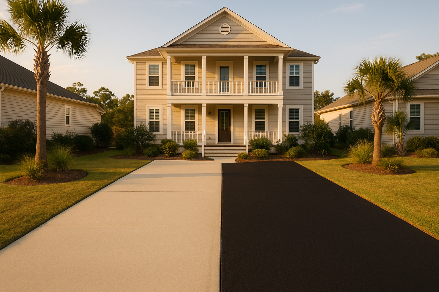 Driveway Sealing in Hampstead NC