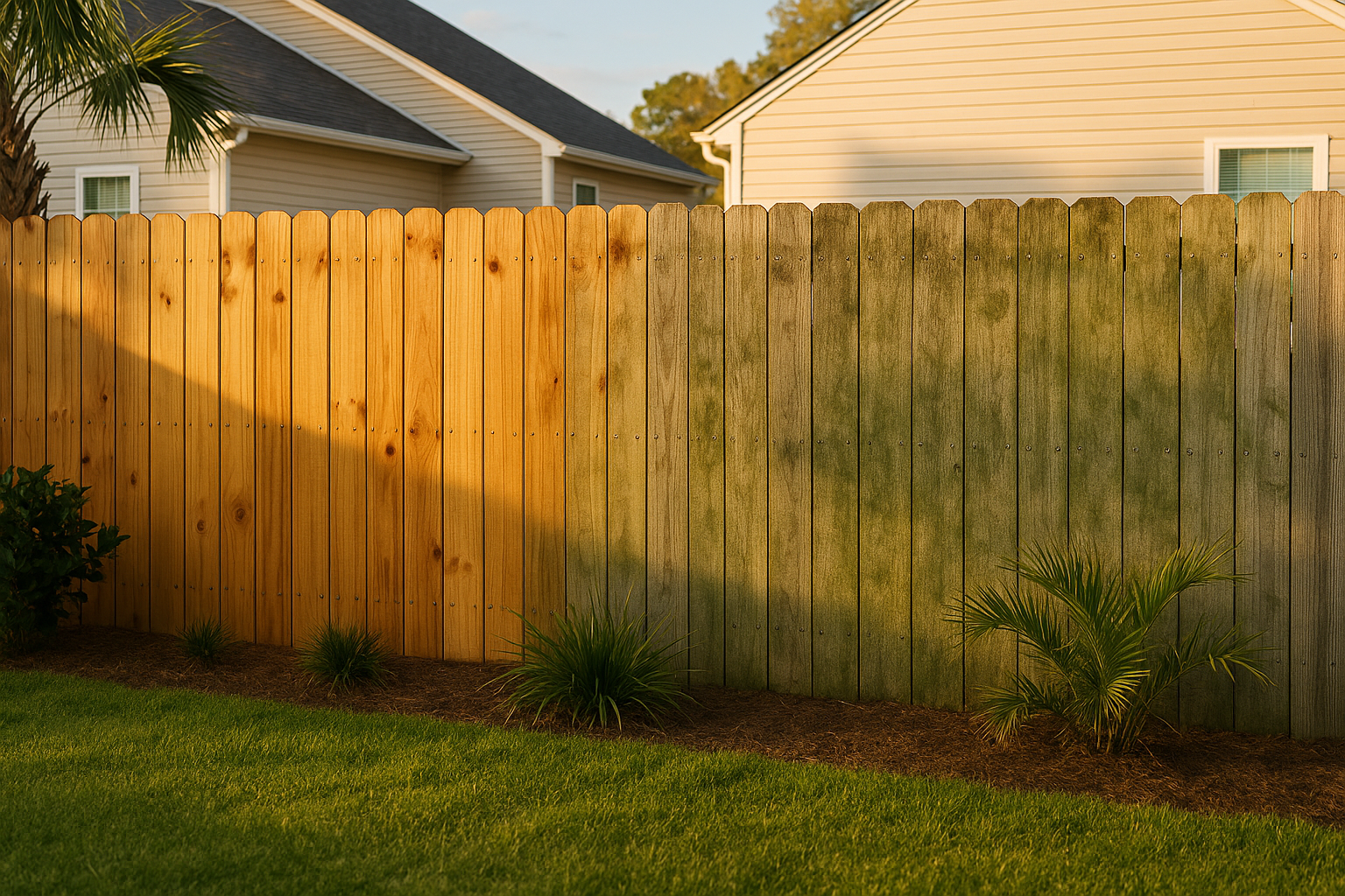 Fence Cleaning in Leland NC